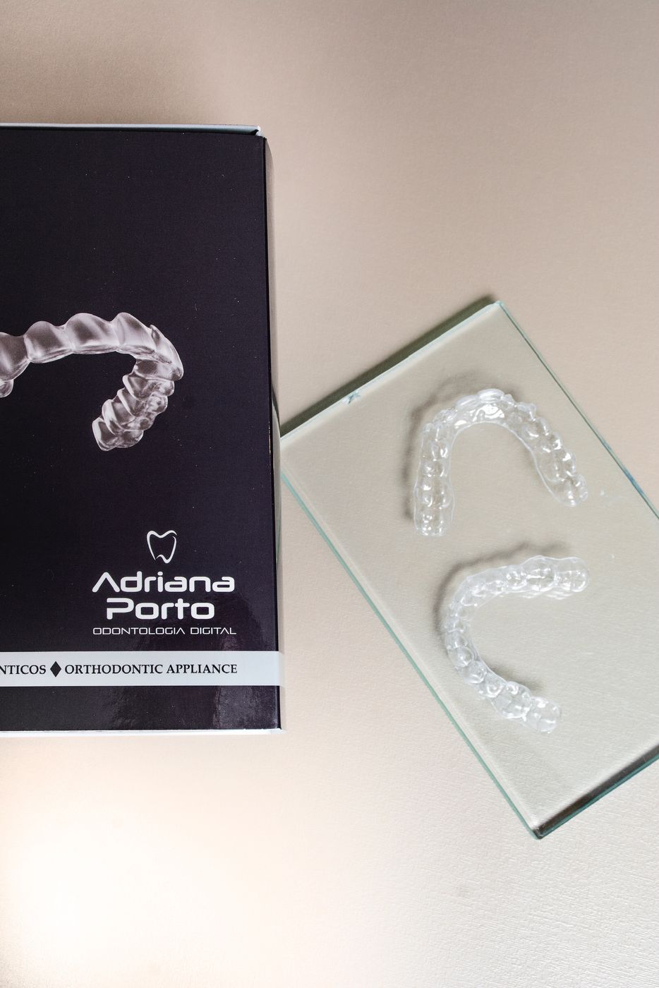 Kit do Clube Aligners com alinhadores invisíveis